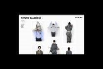 A screenshot of the Future Classics homepage